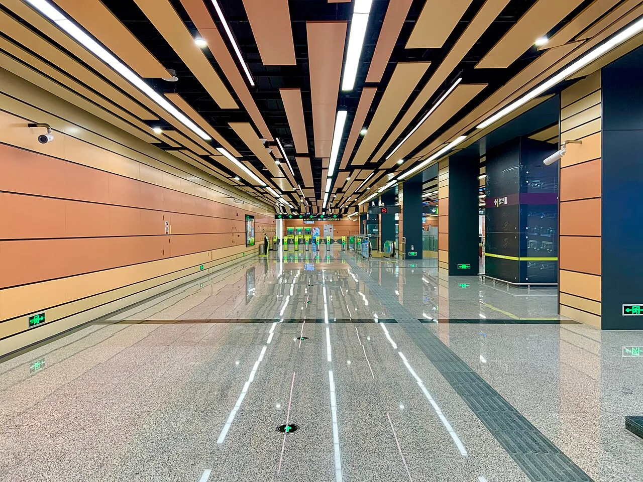 Hall of Dongjiao Memory Station-2, Chengdu Metro Line 8