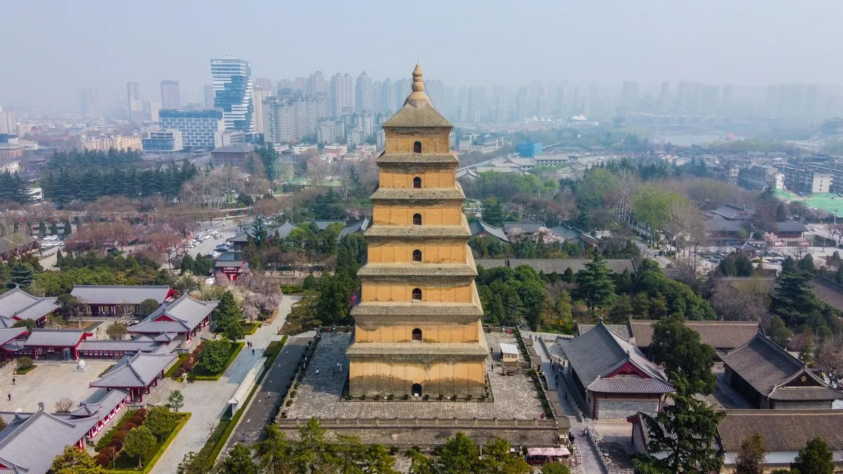Giant Wild Goose Pagoda