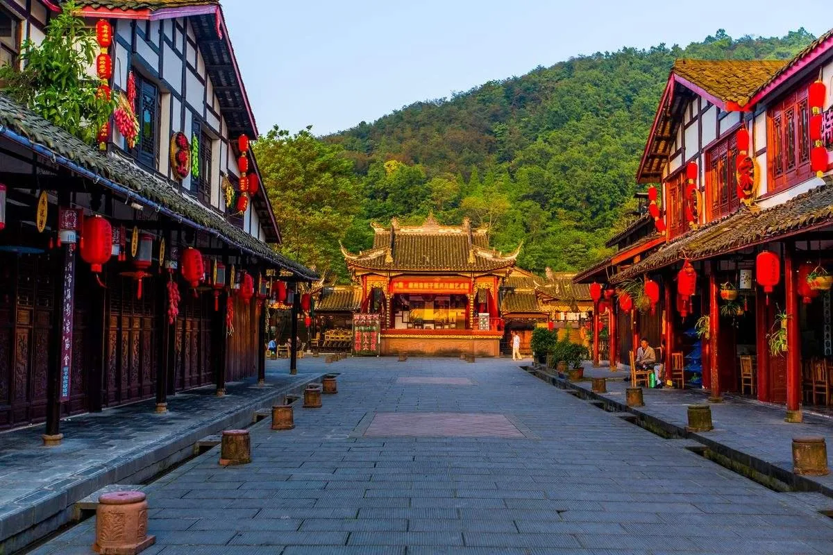 Anren Ancient Town scene 3