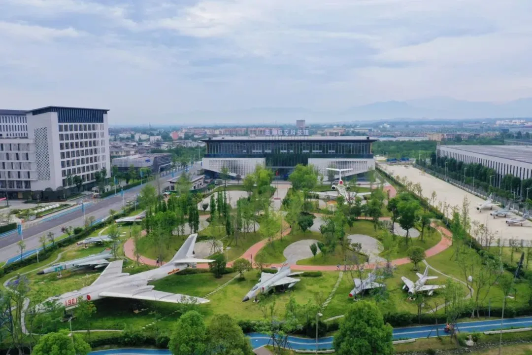 Sichuan Aviation Science Museum scene