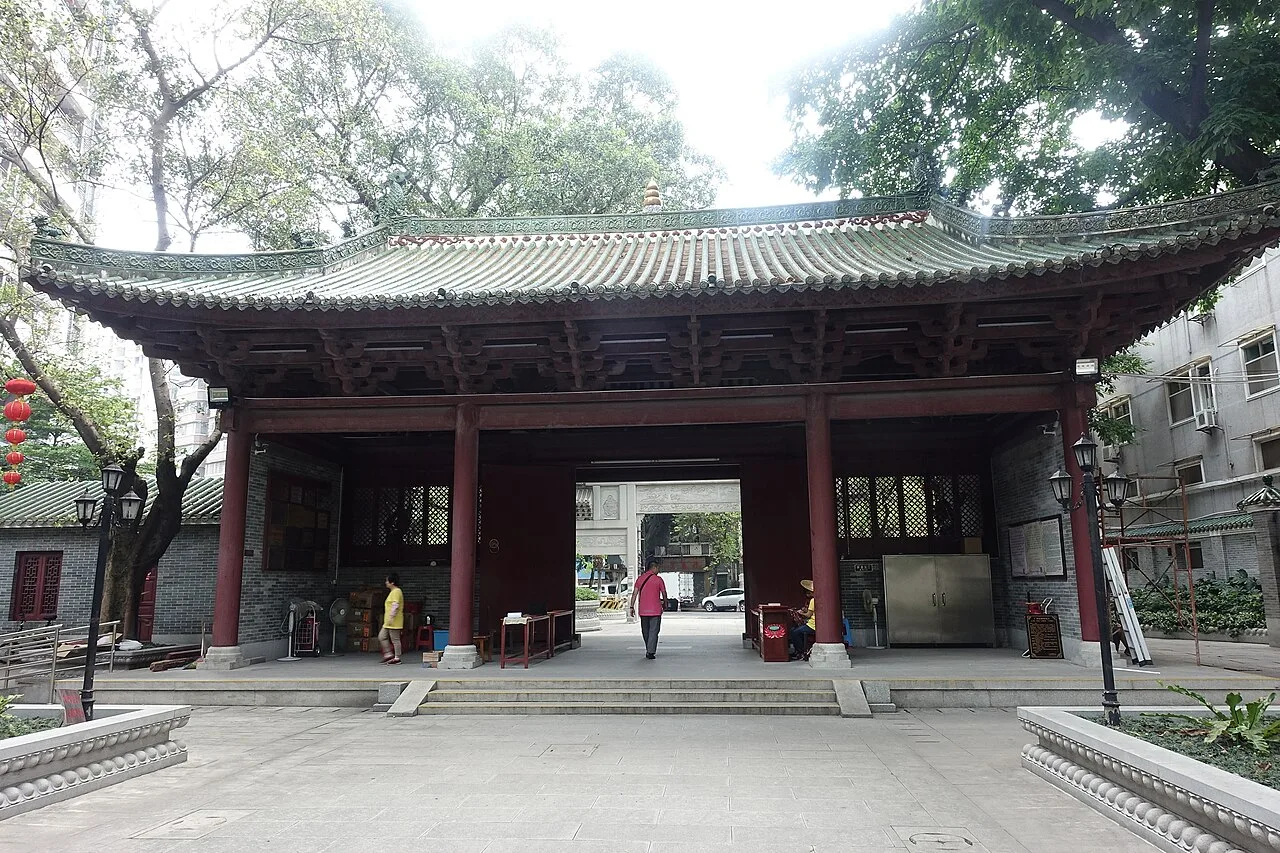 Back of Shanmen, Haichuang Temple