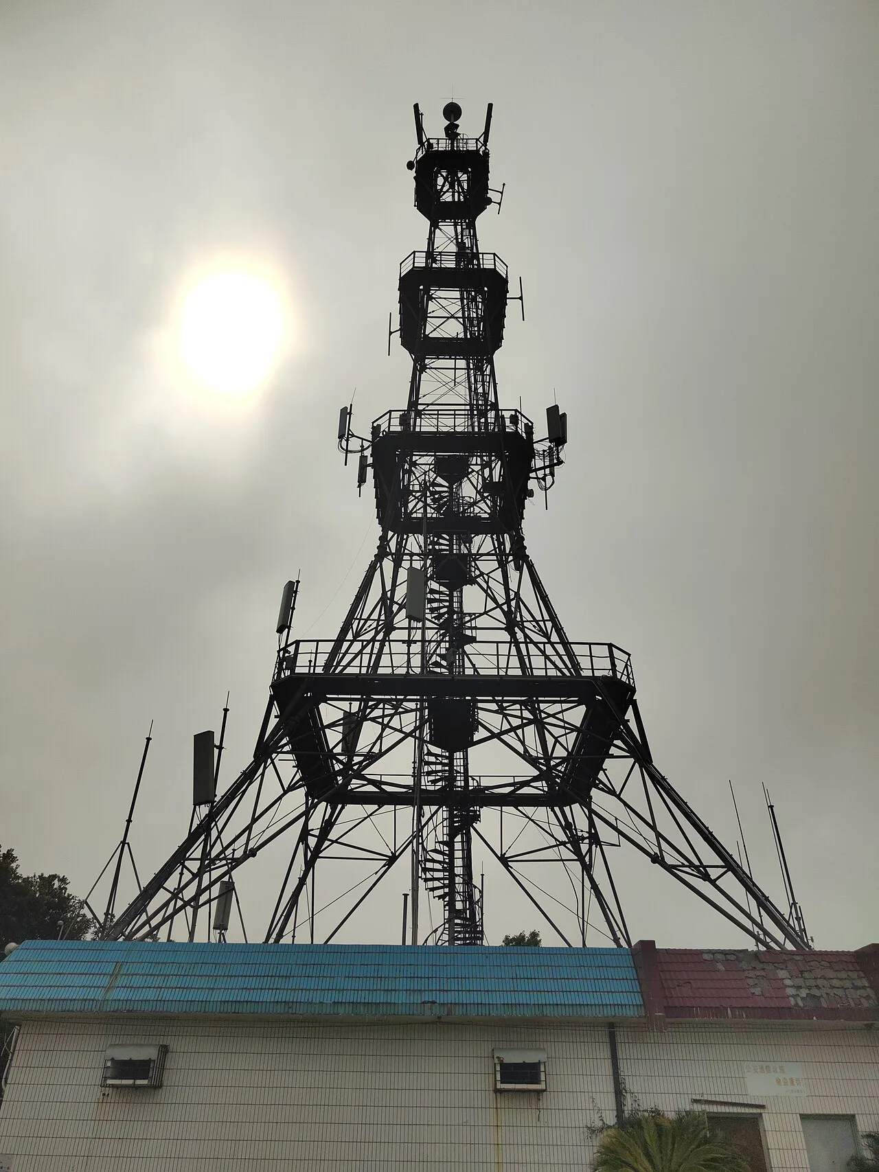 Transmit Tower near the Highest Pavillion in Canton