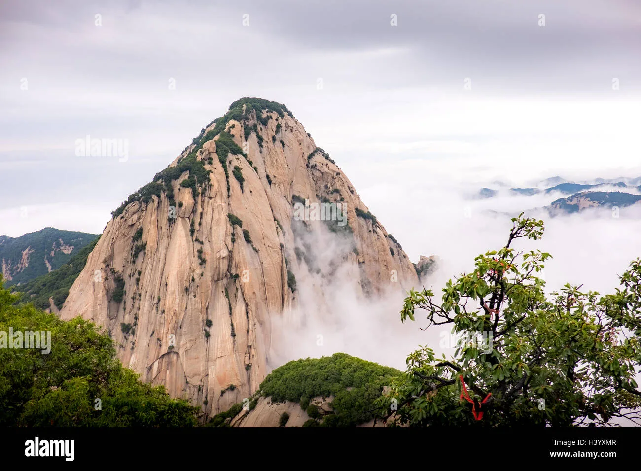 Granite peaks of Mount Hua