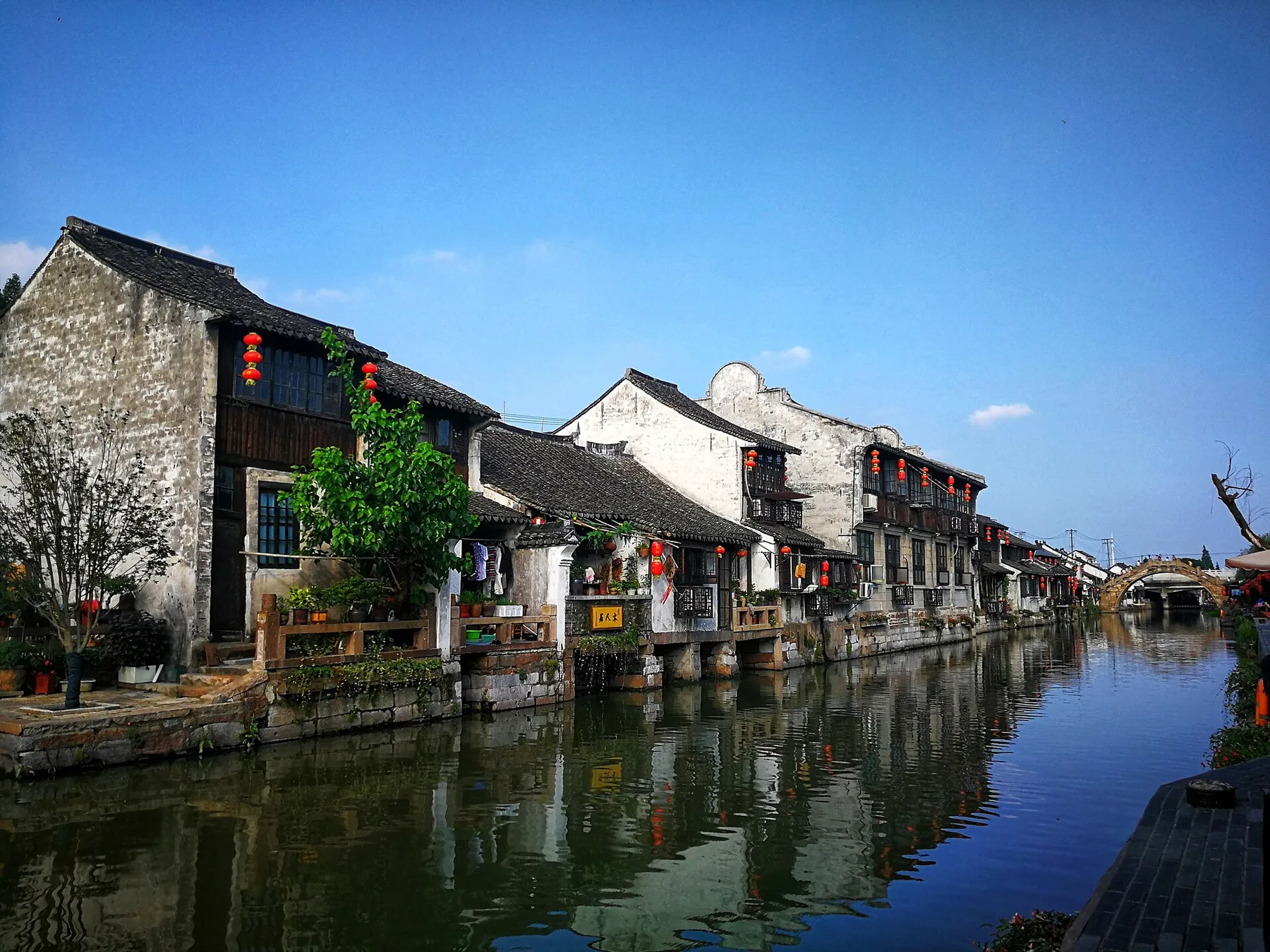 Fengjing Ancient Town scene