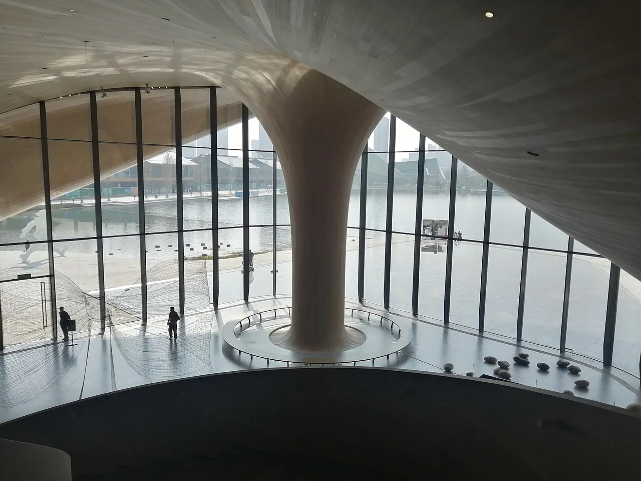 Inner space of the Chengdu Tianfu Art Museum