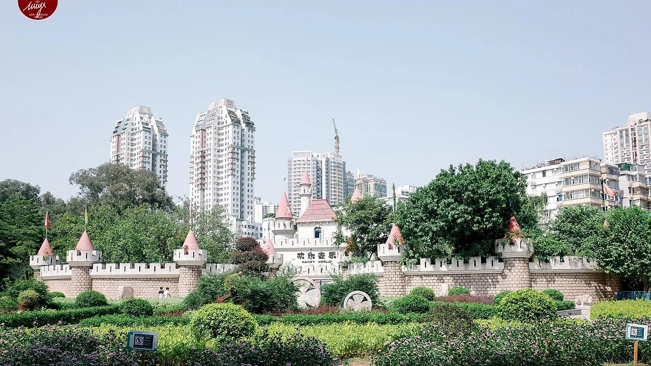 Amusement Park, Guangzhou Zoo 20150825-A