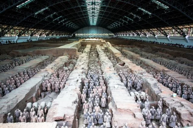 Terracotta figures