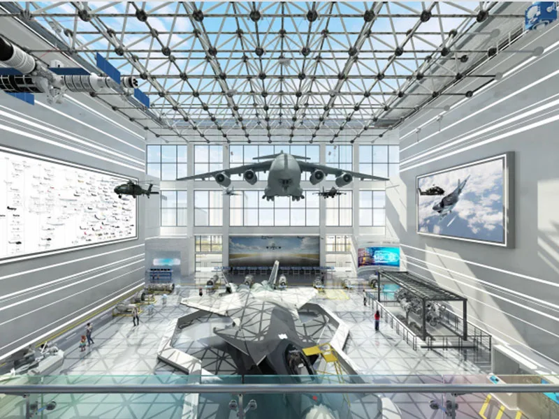 Sichuan Aviation Science Museum scene 3