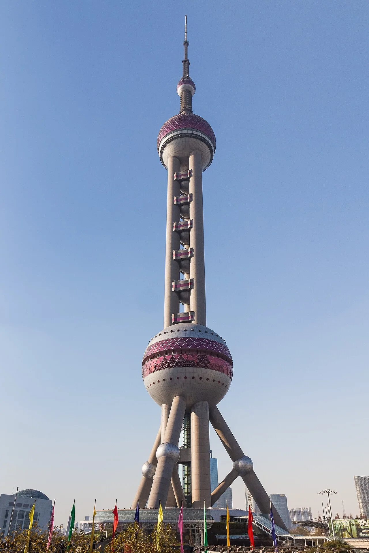 Oriental Pearl Tower in Shanghai