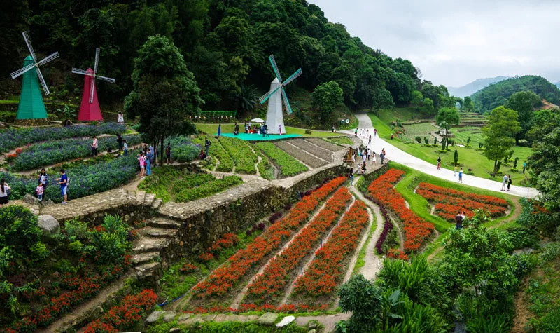 广州二龙山花园,二龙山旅游风景区,广州 大山谷图库