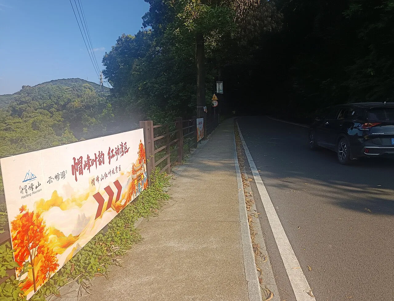 Hiking trails,Guangzhou Maofengshan Forest Park 20251002